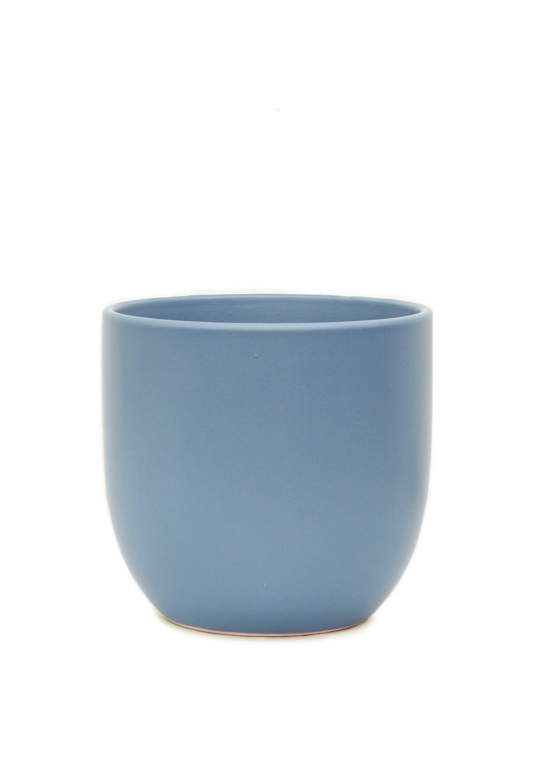 Rounded Ceramic Planter, Indigo 5